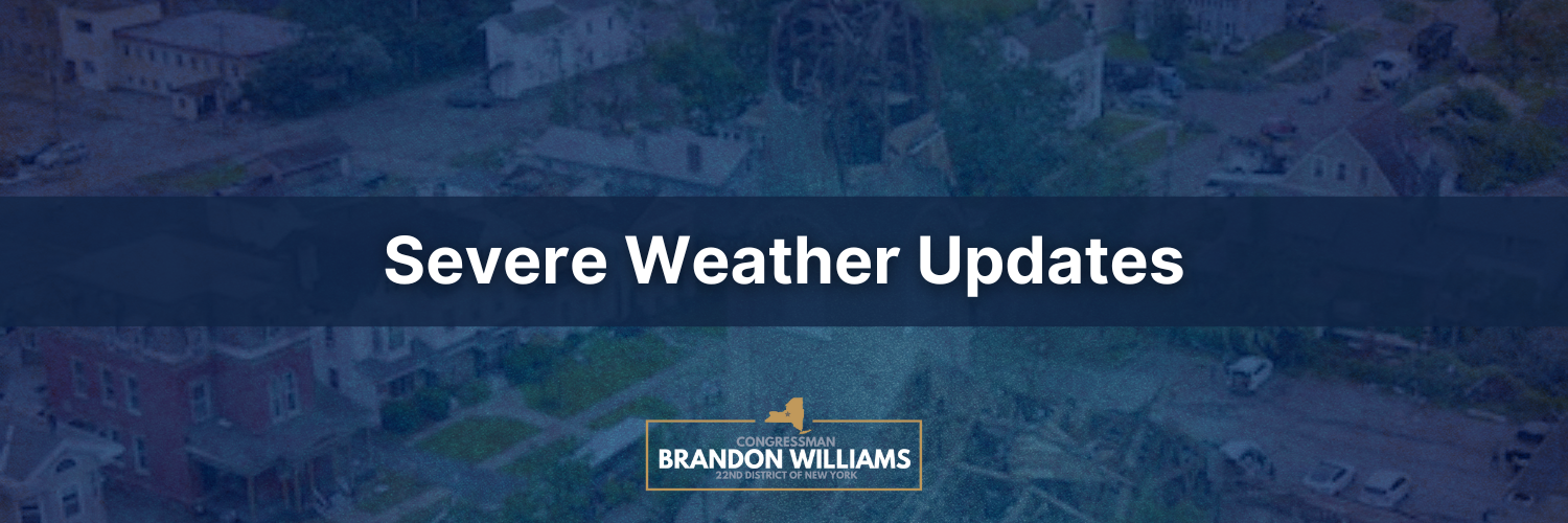 Rep. Williams Supports Governor's Request for Presidential Emergency Declaration