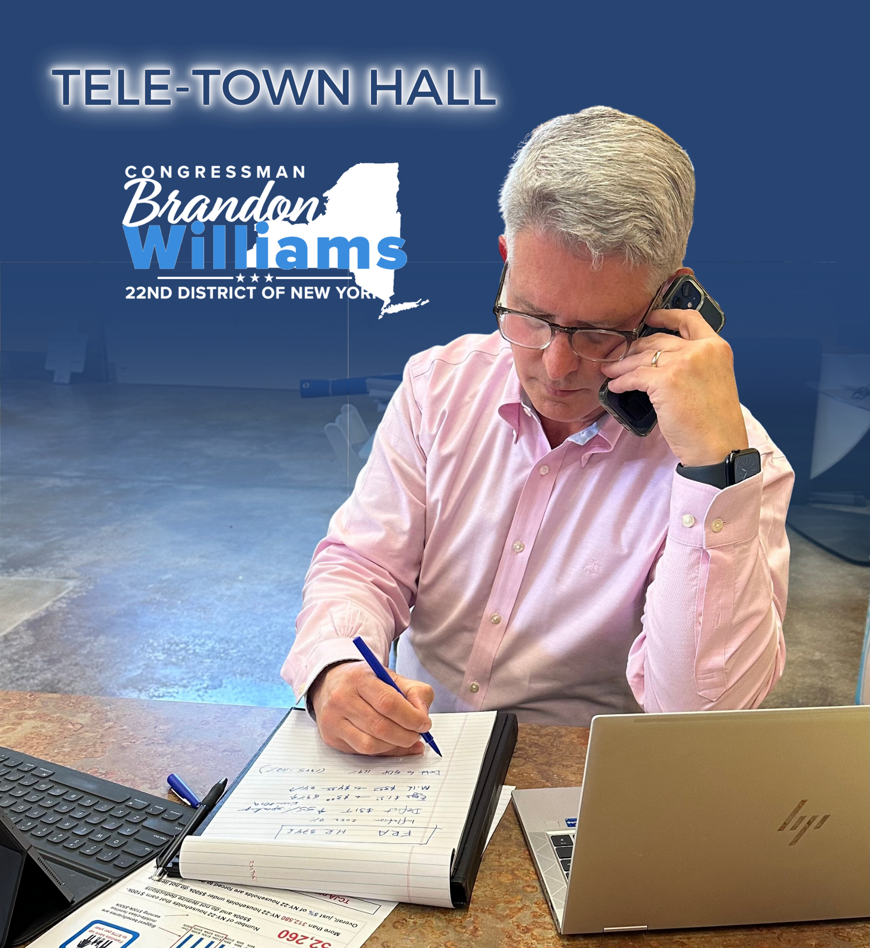 Rep. Williams holds tele-town hall - 6.1.23