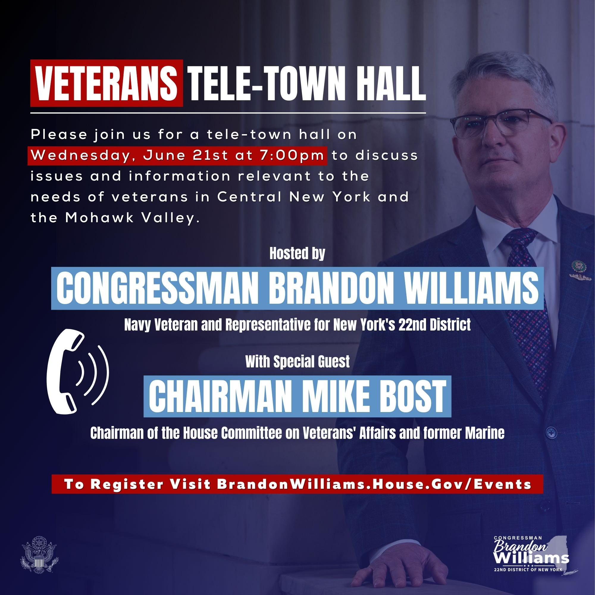 Rep. Williams to host Tele-Town Hall event