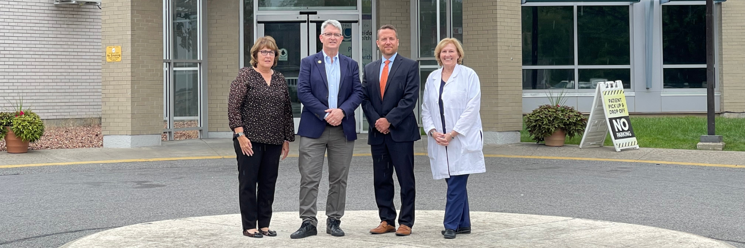 Rep. Williams tours Oneida Health Hospital