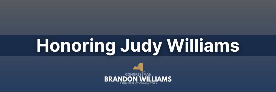 Honoring Judy Williams