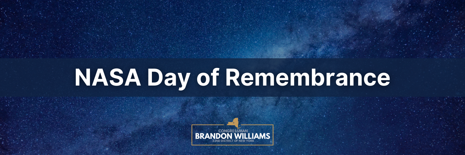 Rep. Williams Observes NASA Day of Remembrance