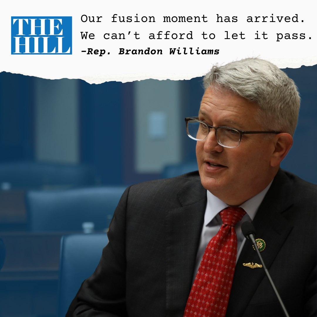 Rep. Williams pens an op-ed on nuclear fusion