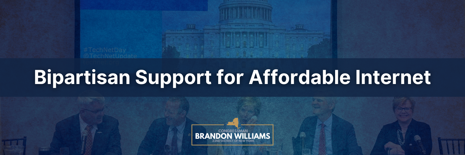 Rep. Williams and Rep. Clarke lead bipartisan letter supporting affordable internet