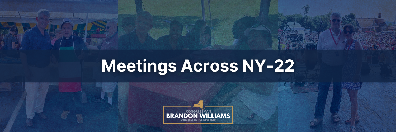 Meetings Across NY-22