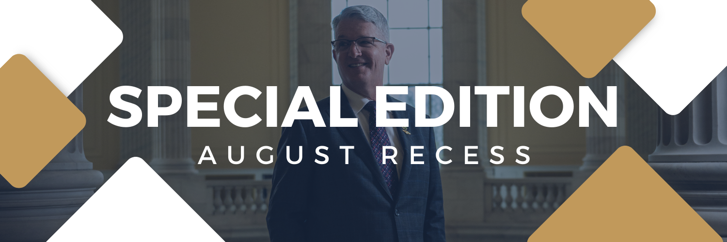 Rep. Williams August Recess Special Edition