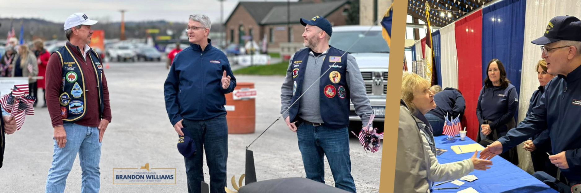 Rep. Williams attends CNY Veterans Parade and Expo